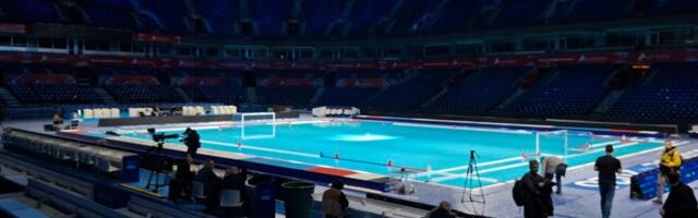 Evo kako izgleda "Beogradska arena" pred početak Evropskog prvenstva u vaterpolu