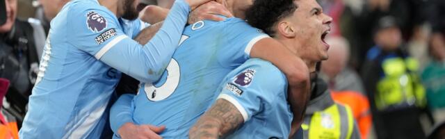 Mančester siti nakon preokreta na gostovanju pobedio Liverpul u Premijer ligi