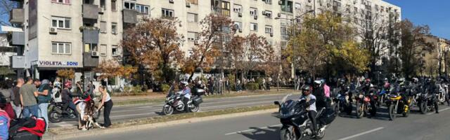 „Bajkeri uz studente“ organizuju protestnu vožnju zbog oduzimanja motora na protestu u Beogradu