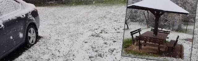 Oči vas ne varaju: Na Vlasinu stiže i Sneško (VIDEO)