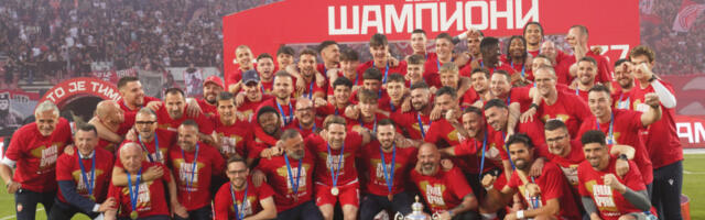 NEĆETE POVEROVATI! Evo kako su igrači Zvezde otišli sa šampionske proslave (VIDEO)