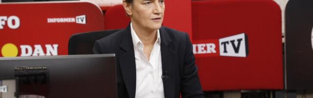 Ana Brnabić gostuje na Informer TV: Blokaderi su kaznili građane koji ih ne podržavaju