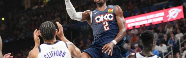 FANTASTIČNI ŠEJ I OKLAHOMA NASTAVILI SA POTPUNOM DOMINACIJOM: Još uvek su na samo jednom porazu u swezoni