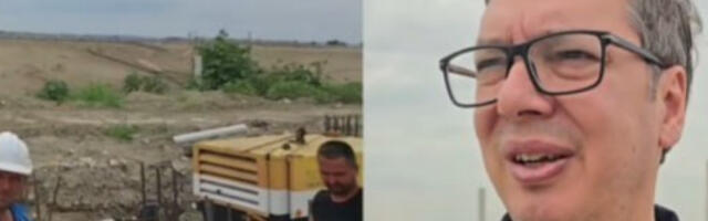 "EVO NAS NA PUTU DO EKSPA!" Vučić za volanom poručuje: Mnogo se radujem svemu što nam predstoji u 2026.!