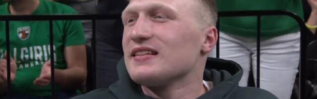 Svetski rekorder i čuveni atletičar gledao debakl Partizana protiv Žalgirisa u Litvaniji!