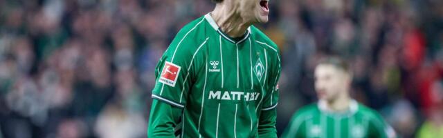 Kad za minut pokažeš treneru da greši: Milošević postigao novi gol u Bundesligi, njegov Verder ipak poražen u derbiju začelja /VIDEO/