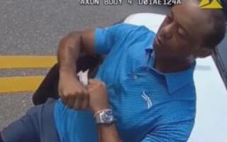 ISPLIVAO ŠOKANTAN SNIMAK HAPŠENJA TAJGERA VUDSA! Drogiran izazvao nesreću, pa jedva stajao na nogama - pogledajte mučne scene, ovako je "pao" čuveni sportista