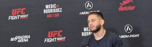 "JA SAM PRITISAK!" Miloš Janičić pred UFC spektakl u Beogradu progovorio o povredi s kojom se mučio! (VIDEO)