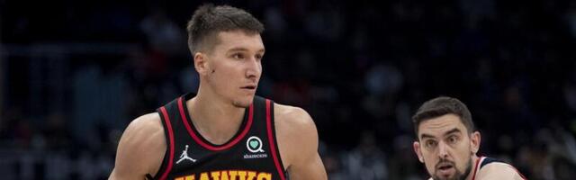 REVOLVERAŠKI OBRAČUN DONČIĆA I TEJTUMA PRIPAO SLOVENCU Luka dominirao, Bogdanović brojao do 13 u pobedi protiv Indijane /VIDEO/