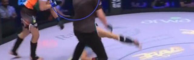 UMALO OSTAO BEZ GLAVE! MMA borac nokautirao nesrećnog sudiju! (VIDEO)
