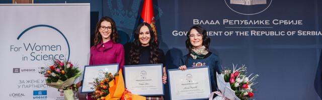 ANA, ISIDORA I MILICA SU NAJBOLJE MLADE NAUČNICE U SRBIJI