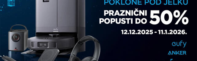 Novogodišnje sniženje: uštedite do 50% na Anker punjače, slušalice i robote koji čiste umesto vas