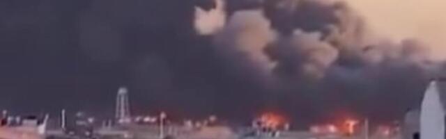 POGOĐEN AERODROM U TEHERANU, IRANSKI PUTNIČKI AVION U PLAMENU! (VIDEO)