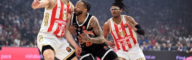 ZVEZDA – PARTIZAN Neviđeno: Ponovljeno slobodno bacanje zbog lasera, uzalud se spiker oglašava! /VIDEO/