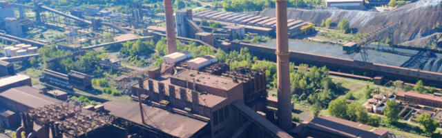 Угашене пећи у железари у Зеници