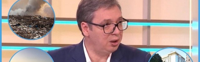 OVI, ONI I TV DUELI: Vučić nepovezano o ekologiji (VIDEO)
