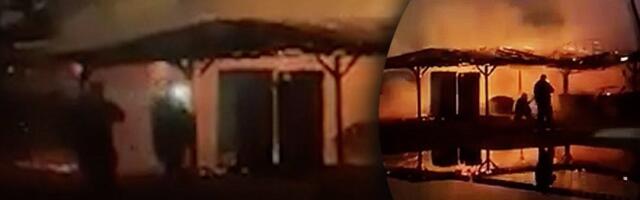 Otkriven uzrok požara u Jagodini: Vatra je zahvatila drvenu strukturu i nadstrešnicu