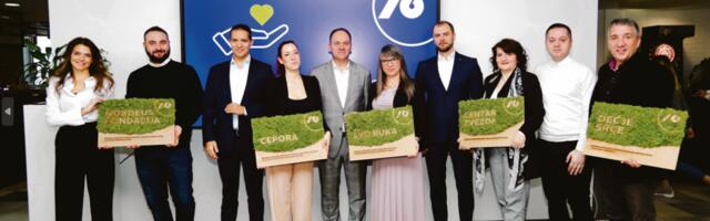 Zajedno stvaramo svet pun prilika: NLB Grupa i NLB Komercijalna banka doniraju 300.000 evra humanitarnim organizacijama u Srbiji