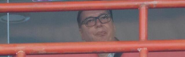 Vučić na Marakani bodri Zvezdu protiv Štutgarta