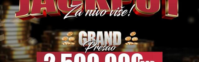 GRAND PREŠAO 2.500.000 – TRKA ZA MILIONE SE ZAHUKTAVA!  AdmiralBet slot avantura upravo je dobila novu dimenziju!