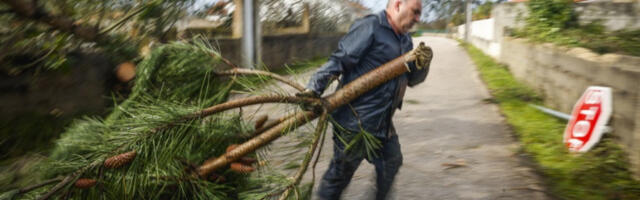 ​Олуја „Марта” погодила континентални део Португалије