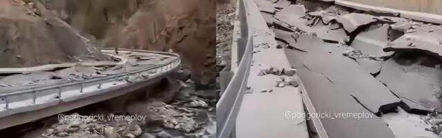 KATASTROFA U MOJKOVCU! Bujična reka uništila više od kilometar novog puta ka skijalištu Žarski: Šteta MILIONSKA! (VIDEO)