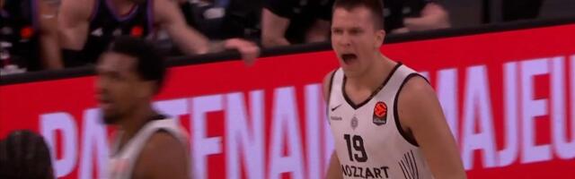 Lakić pogodio trojku za vođstvo crno-belih, pa je Tabelini hitno morao da reaguje!