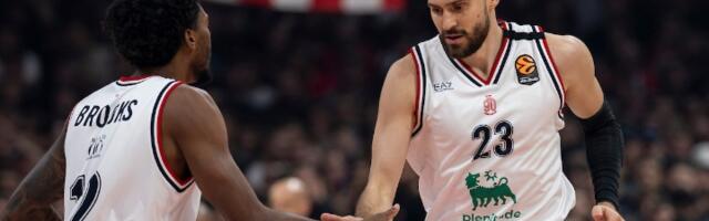 Odlične vesti za Zvezdu! Gudurić i Milano pali u Istanbulu