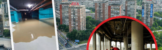 Stanovi i do 3.800 evra po kvadratu, garaže 25.000 evra u "KVARTU 64" - posle jedne kiše KATASTROFA, ovo je sramota investitora! (FOTO)