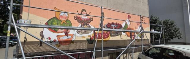 Kragujevac dobija NOVI MURAL kod OŠ  Svetozar Marković