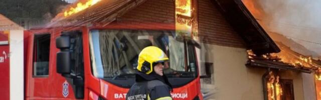 JEZIVA NOĆ U RIPNJU! Starica (76) bila u kući koja je izgorela do temelja, uhapšen muškarac kog dobro poznaju i ona i policija!