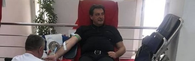 HUMANO! Bratislav Gašić dao krv: Naše malo nekome je sve