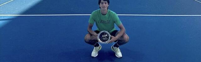 Kragujevčanin Ognjen Milić vicešampion Australijan opena