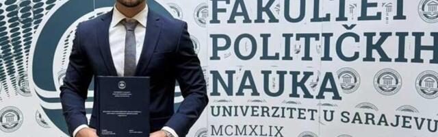Sandžaklija Damir Mahmutović u Sarajevu magistrirao na temu identiteta Sandžaka