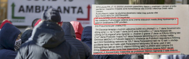 PUKLO JE, SVE JE PUKLO "Nema mesta u bolnici, pacijent kod kuće da prima kiseonik i infuziju"