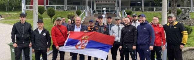 CEO TIM KAO JEDAN! Za heroje iz Kosovskog Pomoravlja domaćinski doček kod Predejana (FOTO)