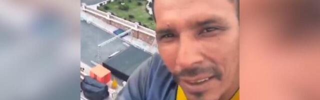 Dizalica usmrtila radnika: Pala na njega i zgnječila ga, trenutka nesreće uhvaćen u snimku! (VIDEO)