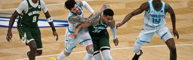 Prepisao od Jokića: Adetokumbo nacrtao akciju iz snova i vodio svoj tim do pobede protiv Šarlota /VIDEO/