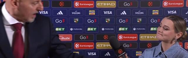 Saša Obradović posle bruke rekao jednu rečenicu, pa pobegao od TV kamera i ostavio voditeljku u čudu