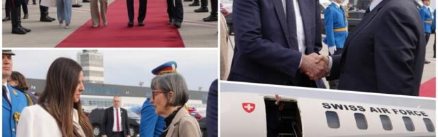 "SREĆAN PUT I DO SKOROG VIĐENJA" Ministar Dačić i supruga predsednika ispratili švajcarskog predsednika: "Istorijska poseta dala snažan impuls našoj saradnji"