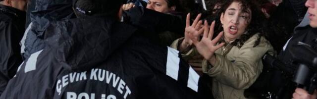 HAOS U ISTANBULU: Policija uhapsila stotine na 1. maj! (FOTO)