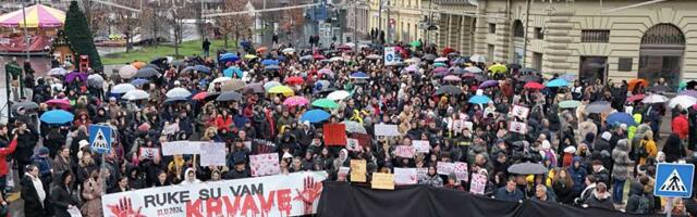 Crta: Oko 60 odsto građana Srbije podržava proteste i blokade zbog pada nadstrešnice