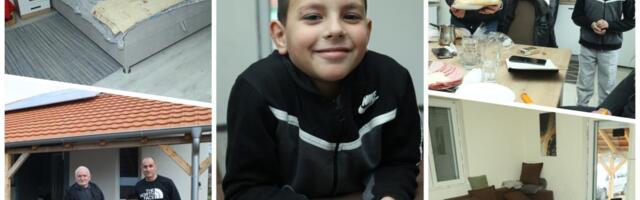 "Nemam više želja, verujem u Deda Mraza, a još više u dobre ljude": Stefi (9) je živeo u šupi, a 2026. dočekao u novom domu!