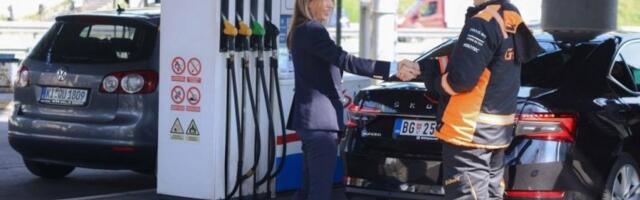 NEMA REDOVA, KANTICA, SVE PUNO DO VRHA! Dubravka Đedović Handanović obišla pumpe u Srbiji -situacija odlična!