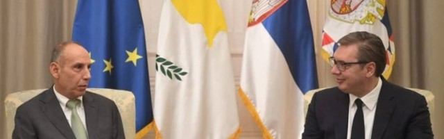 KIPAR ISKREN PRIJATELJ SRBIJE! Vučić primio u oproštajnu posetu ambasadora Konstantinosa Elijadisa
