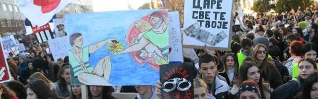 "Vodi ih u Novi Sad da ti sijaju": Poruka sa protesta oduševila Gordana Kičića