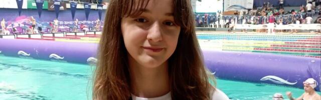 Plivačica Isidora Mitrović iz Leskovca osvojila srebrnu medalju na državnom prvenstvu