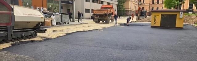 U završnoj fazi rekonstrukcija parkirališta iza zgrade Starog suda (FOTO)