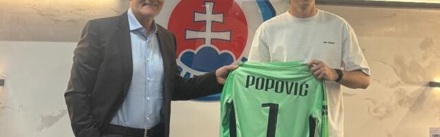 Bivši golman Partizana potpisao za slovačkog velikana: Popović sa Slovanom juri ka LŠ