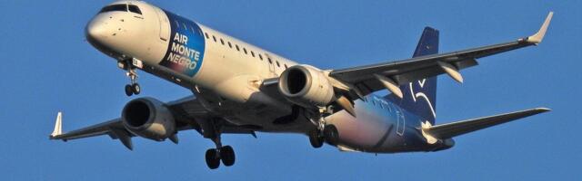 Air Montenegro dobio četvrti Embraer E195: 4O-AOI stigao u Podgoricu